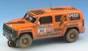 Hummer H3  orange mud effect
